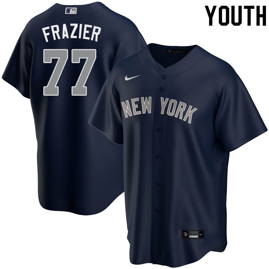2020 Nike Youth #77 Clint Frazier New York Yankees Baseball Jerseys Sale-Navy